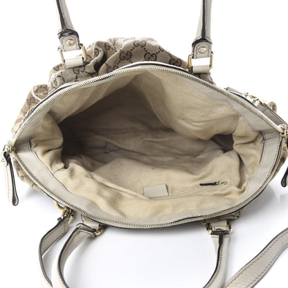 Gucci Monogram Medium Sukey Boston Off White 5 of 14