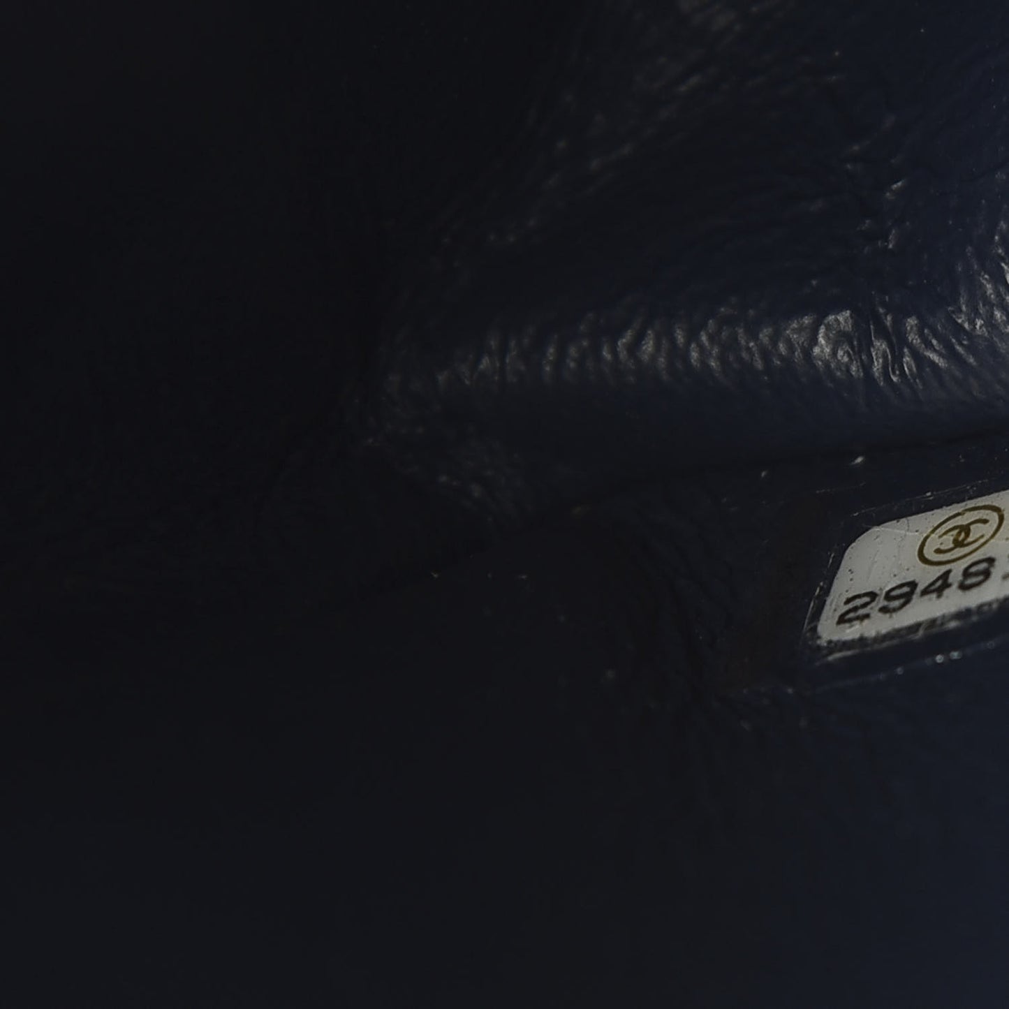 Jersey Quilted Graffiti Reissue Mini Flap Navy Blue