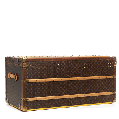 Louis Vuitton Monogram Malle Courrier Lozine Trunk 110 9 of 76
