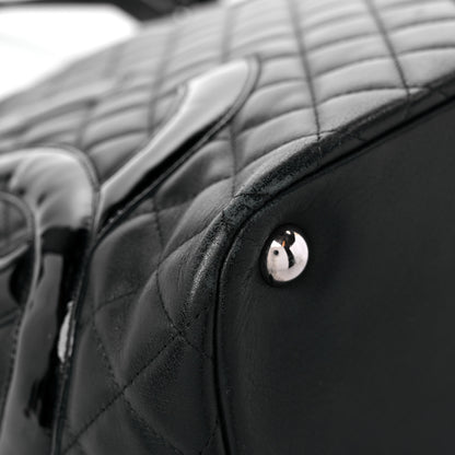 Chanel Calfskin Quilted Large Cambon Tote Black 8 of 16