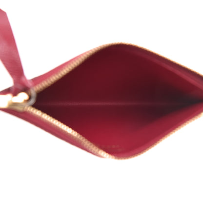 Louis Vuitton Monogram Zipped Card Holder Fuchsia 5 of 6