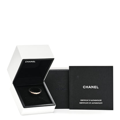 Chanel 18K Beige Gold Mini Coco Crush Ring 58 8.25 7 of 7