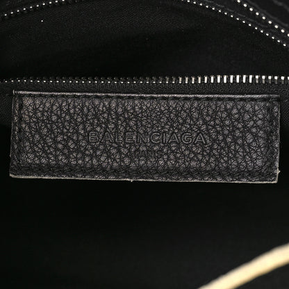 Balenciaga Supple Grained Calfskin Classic Silver Hardware Highlight Mini City Black 6 of 9