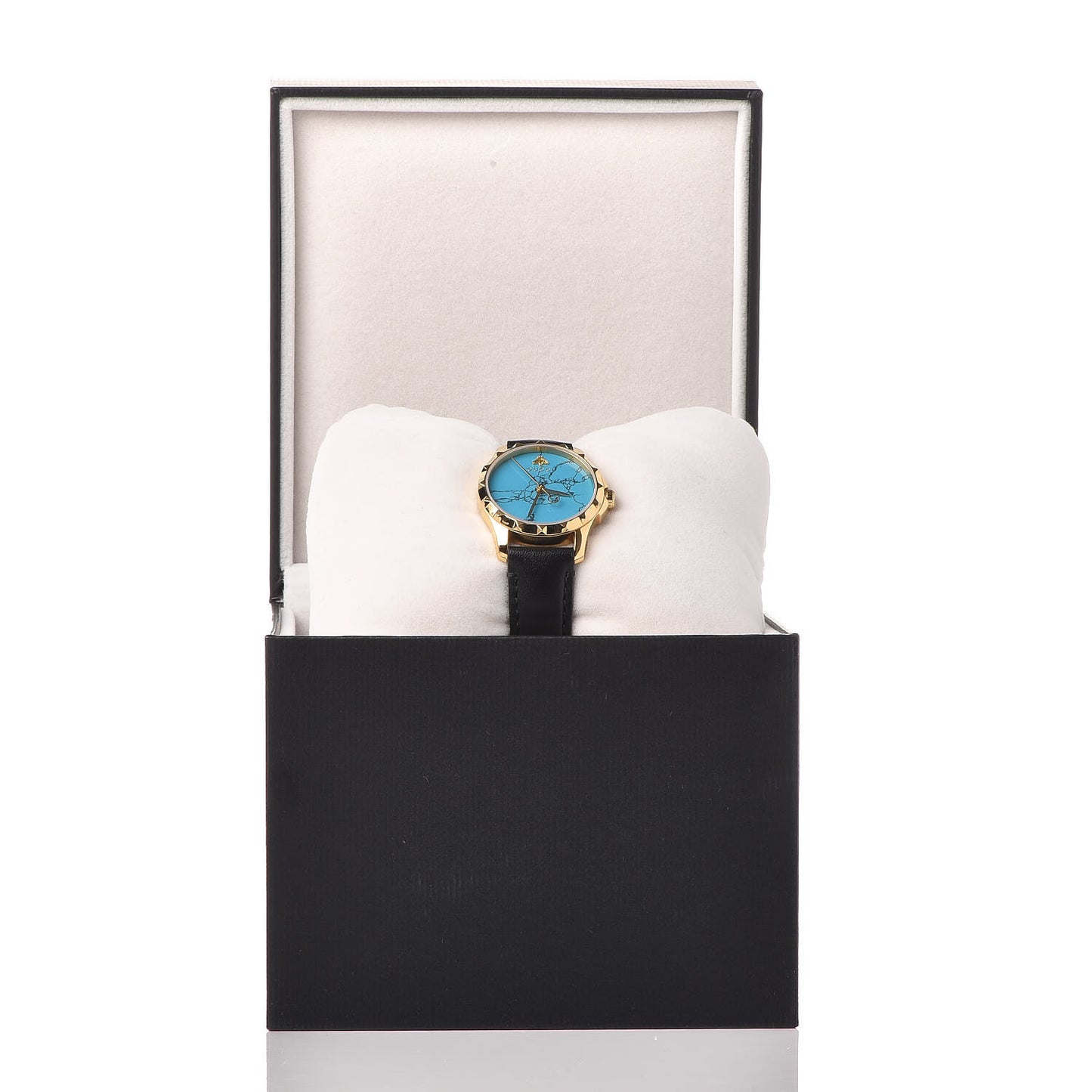 Stainless Steel Calfskin 27mm G-Timeless Quartz Watch Turquoise