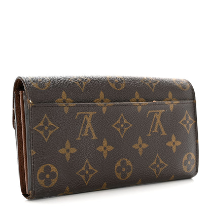 Louis Vuitton Monogram Sarah Wallet NM 3 of 10