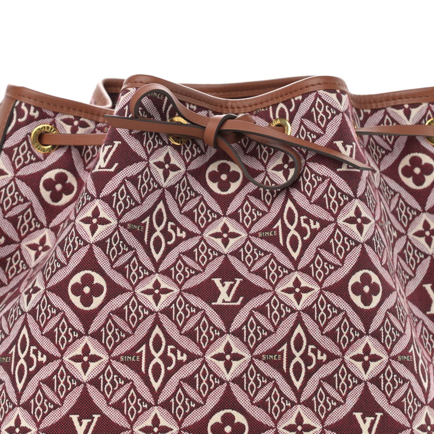 Louis Vuitton Jacquard Since 1854 Petit Noe Bordeaux 8 of 10