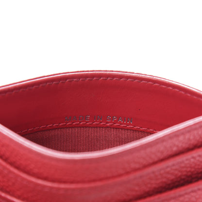 Chanel Caviar Timeless CC Card Holder Red 9 of 11