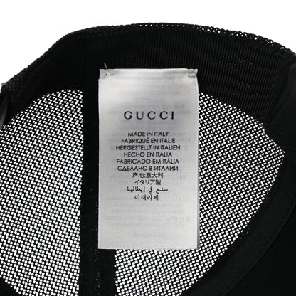 Gucci GG Supreme Monogram Psychedelic Baseball Hat Black 9 of 9