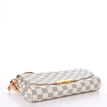 Louis Vuitton Damier Azur Favorite MM 4 of 9