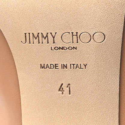 Jimmy Choo Lambskin Oriel 95 Boots 41 Camel 6 of 7