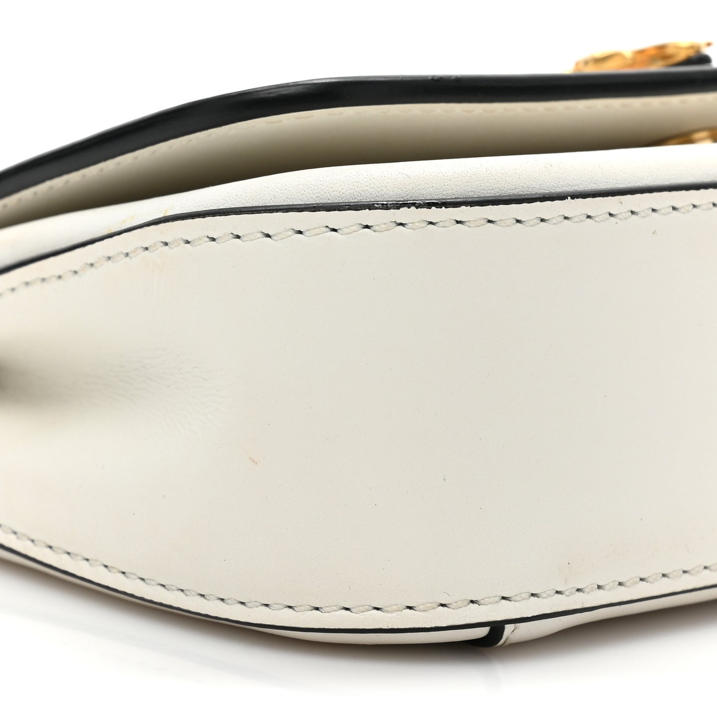 Vitello Virtus Mini Chain Bag White
