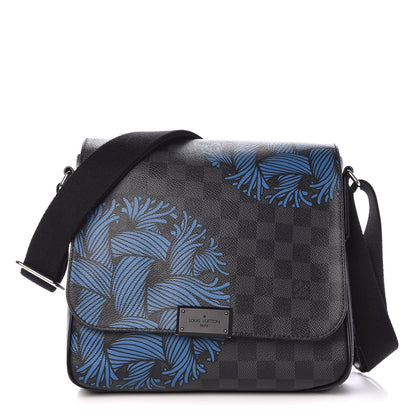 Louis Vuitton Damier Graphite Rope District PM Blue 1 of 7