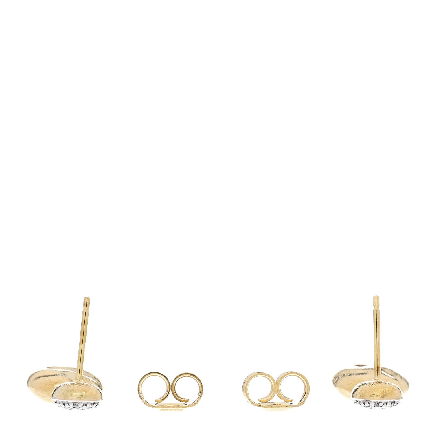 Marco Bicego 18K Yellow Gold Diamond Medium Siviglia Drop Earrings 3 of 4
