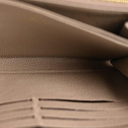 Louis Vuitton Empreinte Monogram Giant Zippy Wallet Tourterelle Creme 5 of 10
