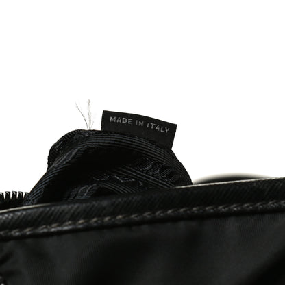 Prada Tessuto Nylon Saffiano Shopping Tote Black 10 of 15