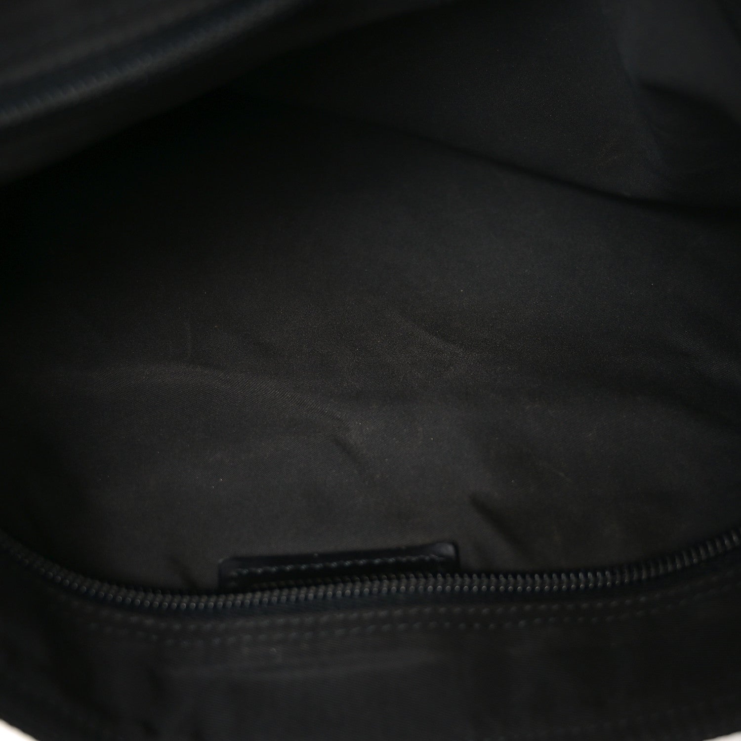 Prada Nylon Flat Messenger Bag Black 8 of 17