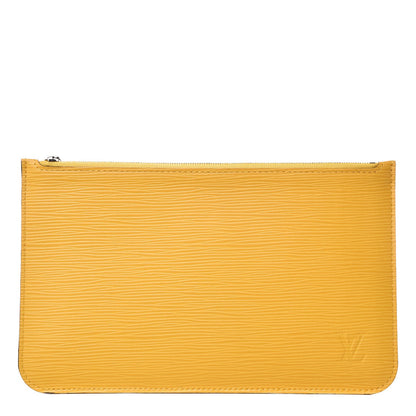 Louis Vuitton Epi Neverfull Pochette MM GM Mimosa 1 of 9