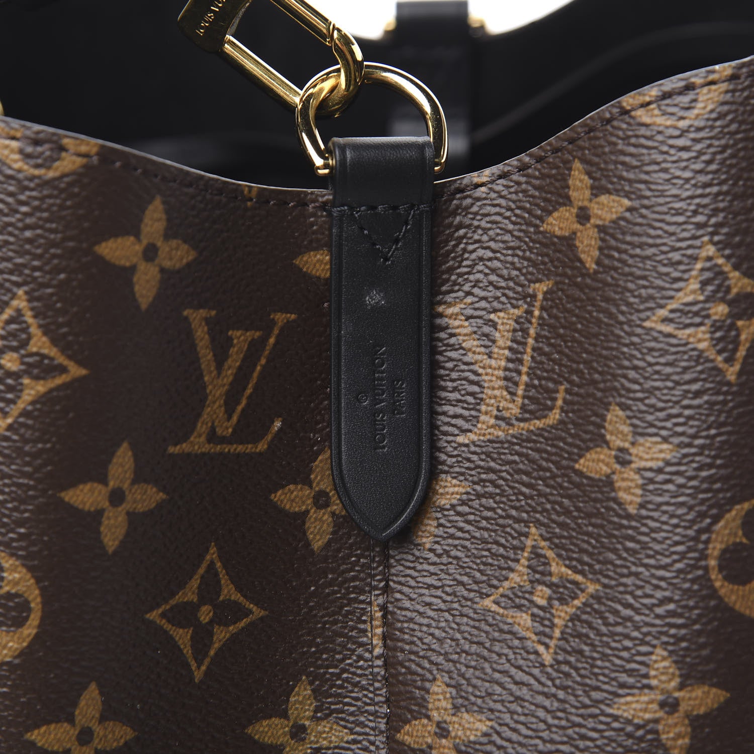 Louis Vuitton Monogram Neonoe MM Black 6 of 9
