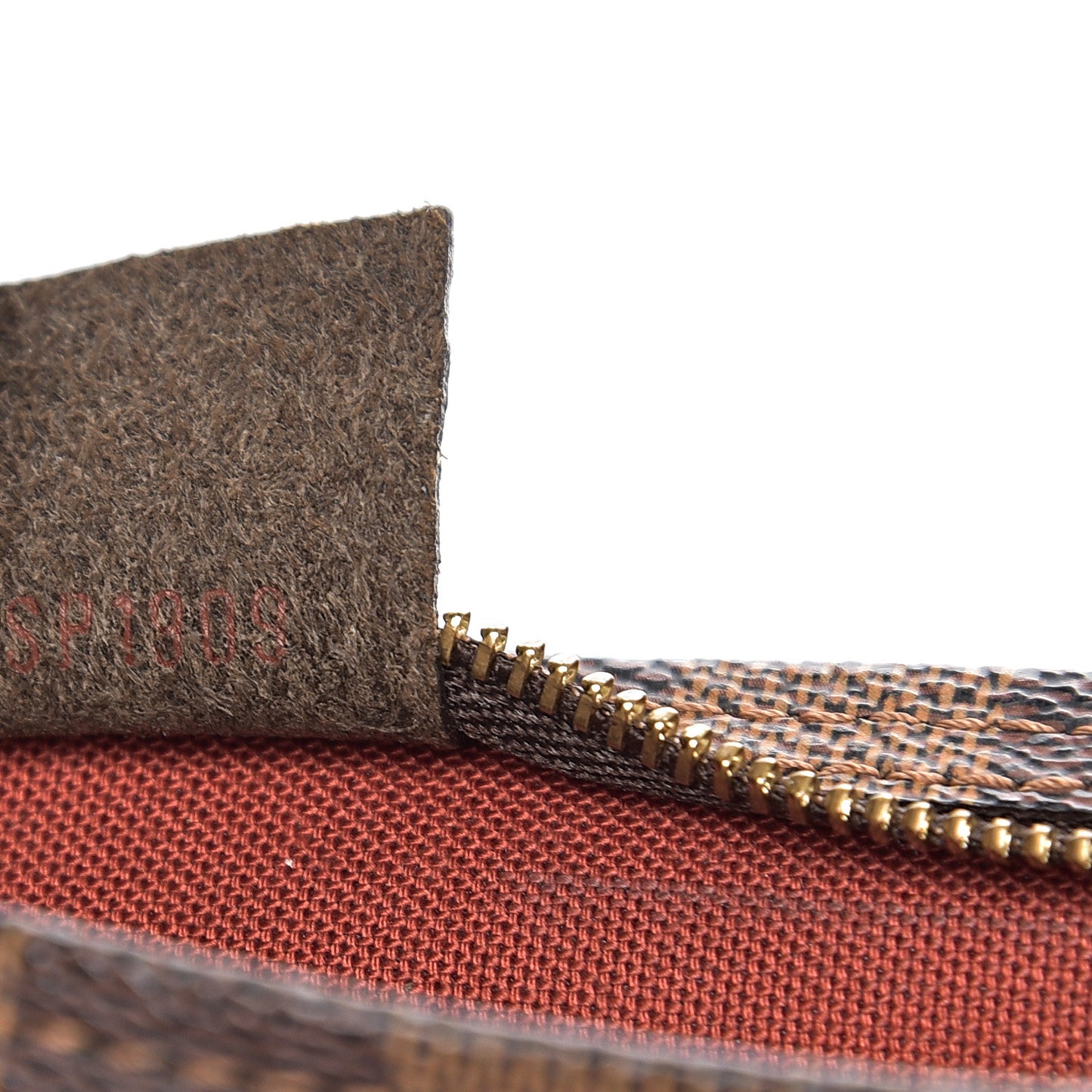 Damier Ebene Trousse Make Up Bag Pochette