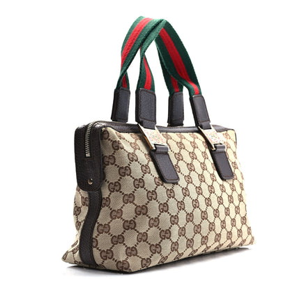 Gucci GG Monogram Web Pop Tote Brown 2 of 8