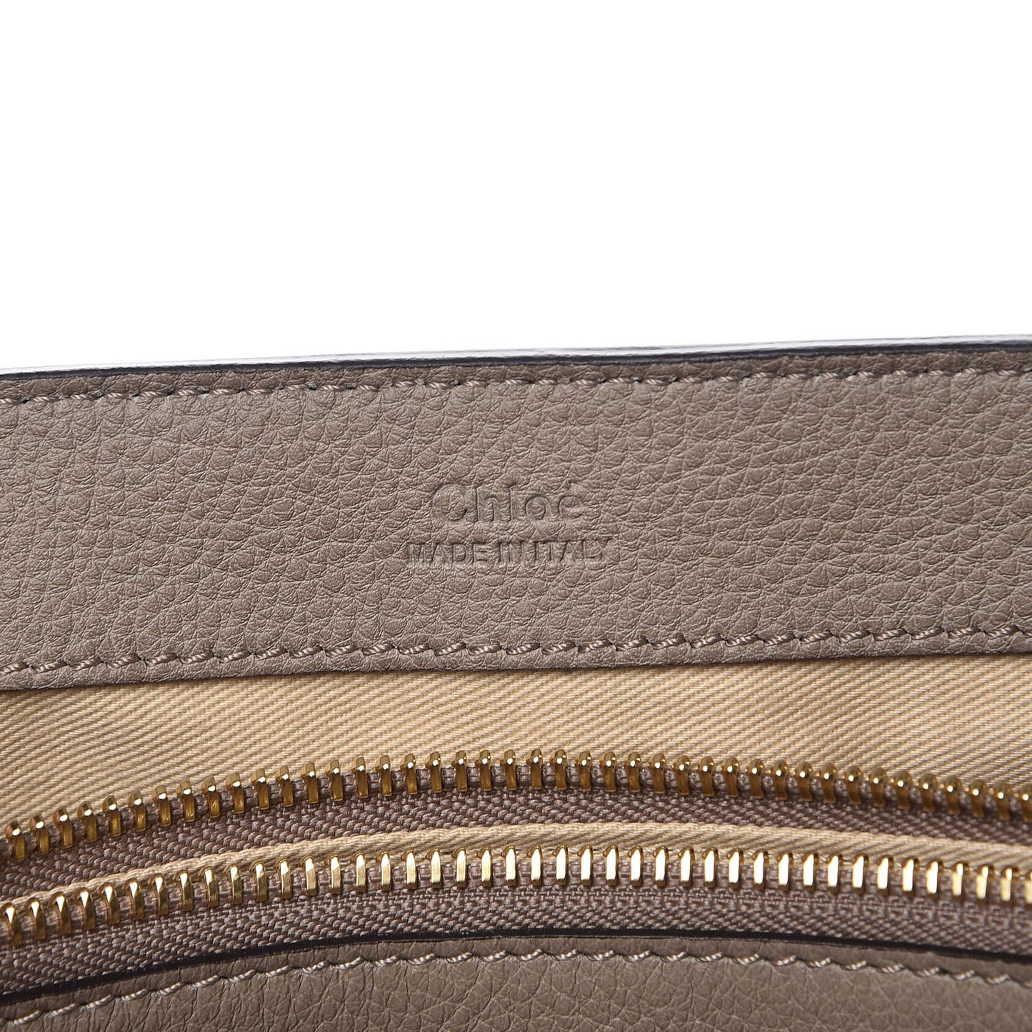 Calfskin Medium Faye Day Shoulder Bag Motty Grey