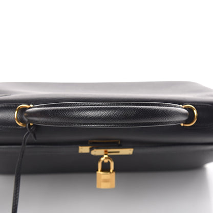 Hermes Epsom Kelly Sellier 35 Black 30 of 35