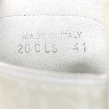 Christian Dior Technical Canvas Oblique Mens B23 High Top Sneakers 41 White 8 of 18