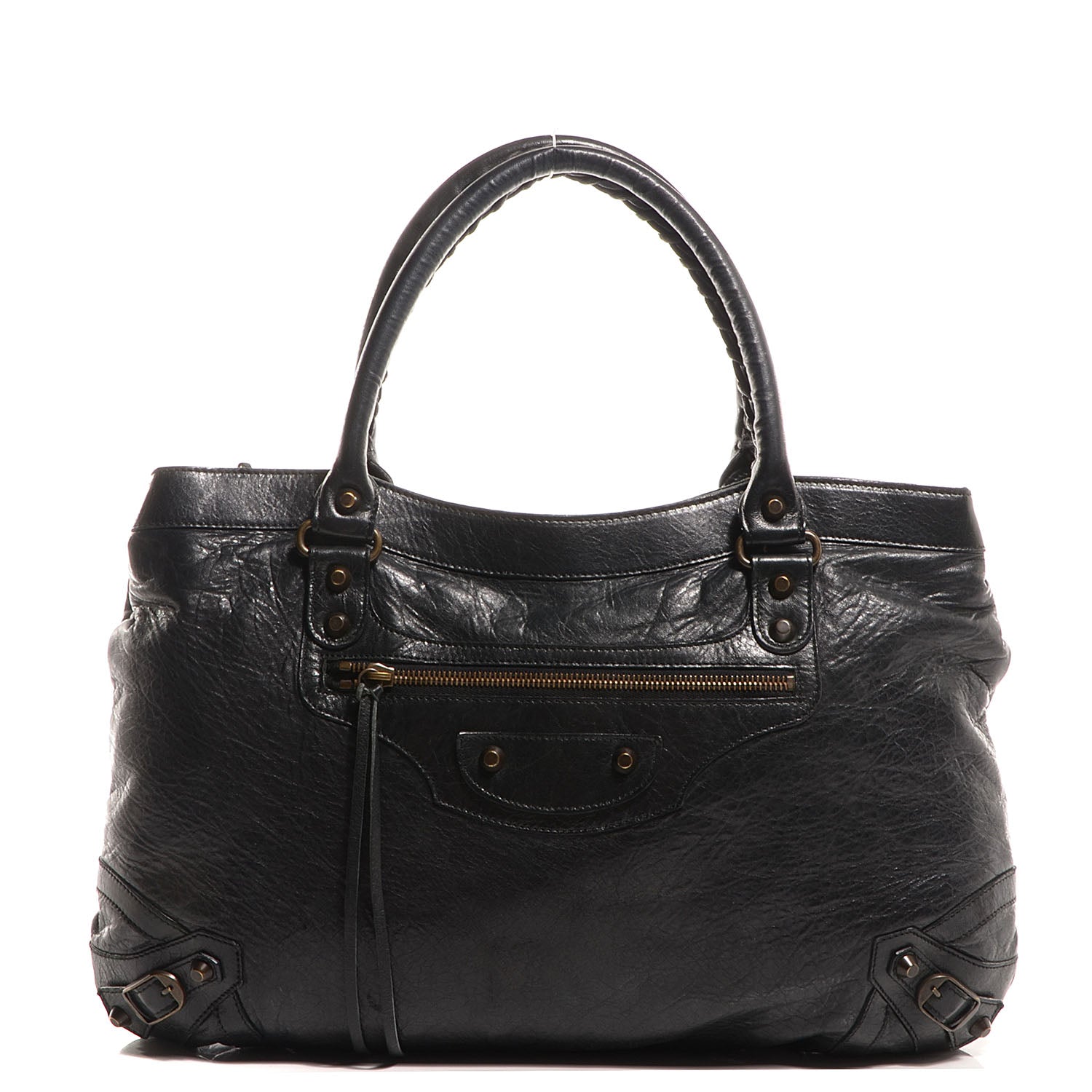 Balenciaga Chevre Classic Hardware Purse Black 1 of 11