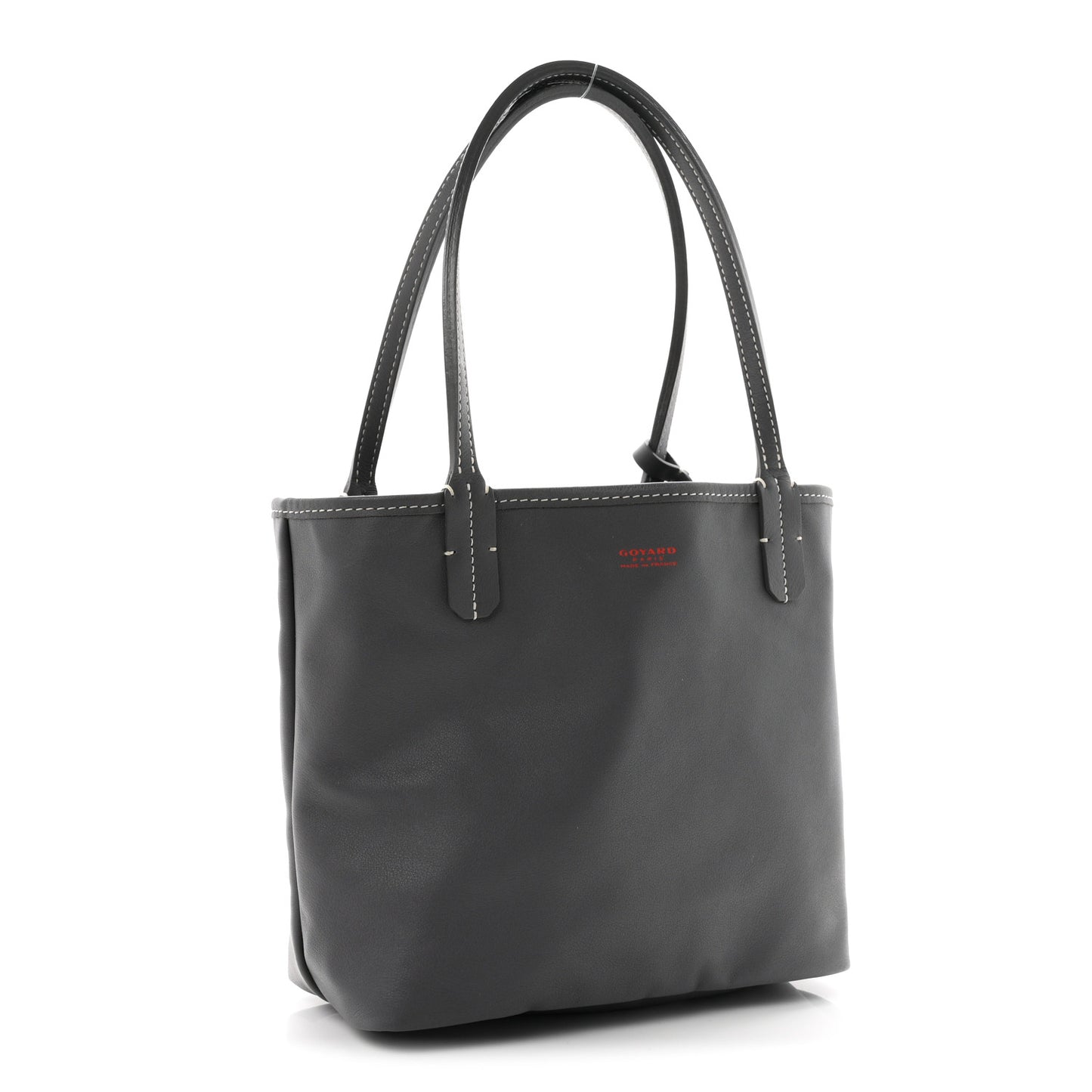Goyardine Reversible Mini Anjou Grey