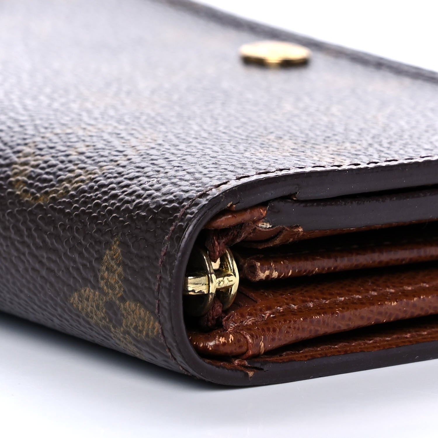 Louis Vuitton Monogram Porte-Monnaie Tresor Wallet 11 of 15