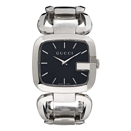Gucci Stainless Steel 32mm G-Square Quartz Watch Black 1 of 6