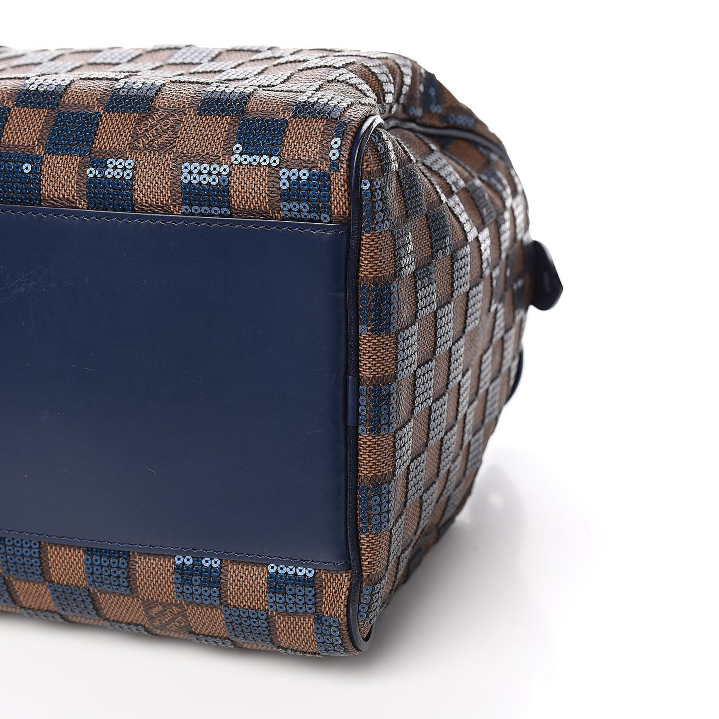 Damier Paillettes Speedy 30 Blue