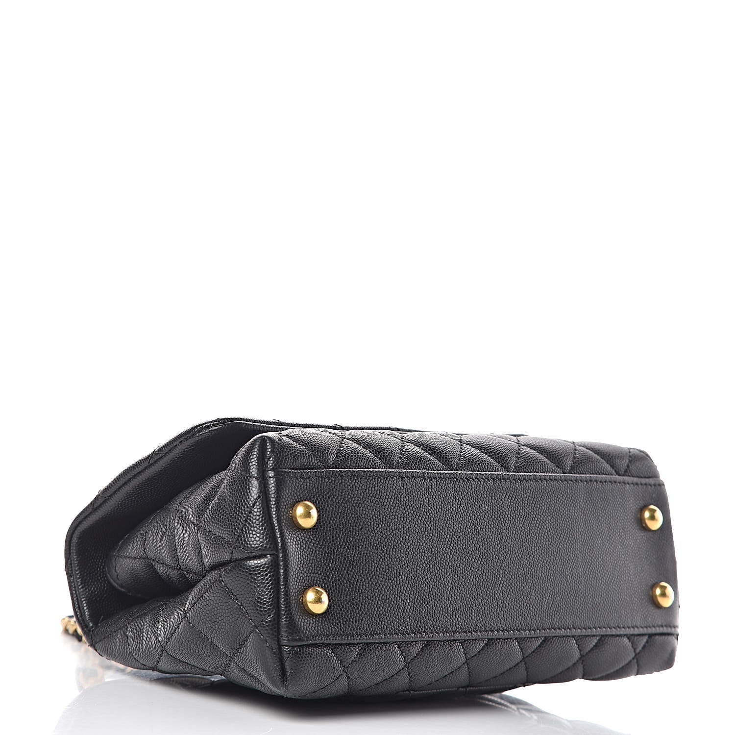 Chanel Caviar Quilted Mini Coco Handle Flap Black 4 of 13