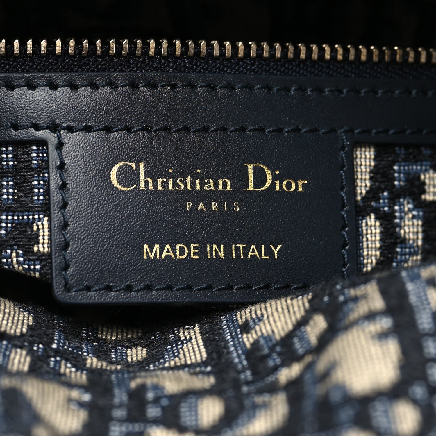 Christian Dior Wicker Oblique Medium Lady Dior Bag Blue 6 of 10