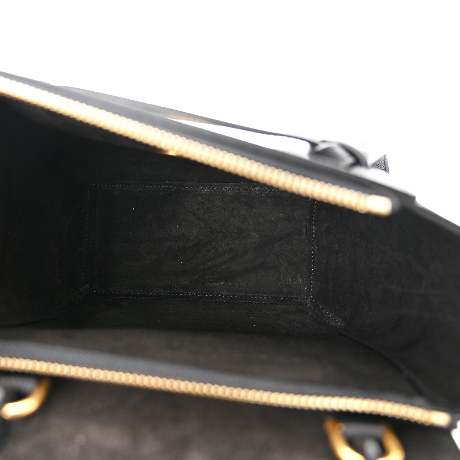 Celine Grained Calfskin Nano Belt Bag Black 5 of 10