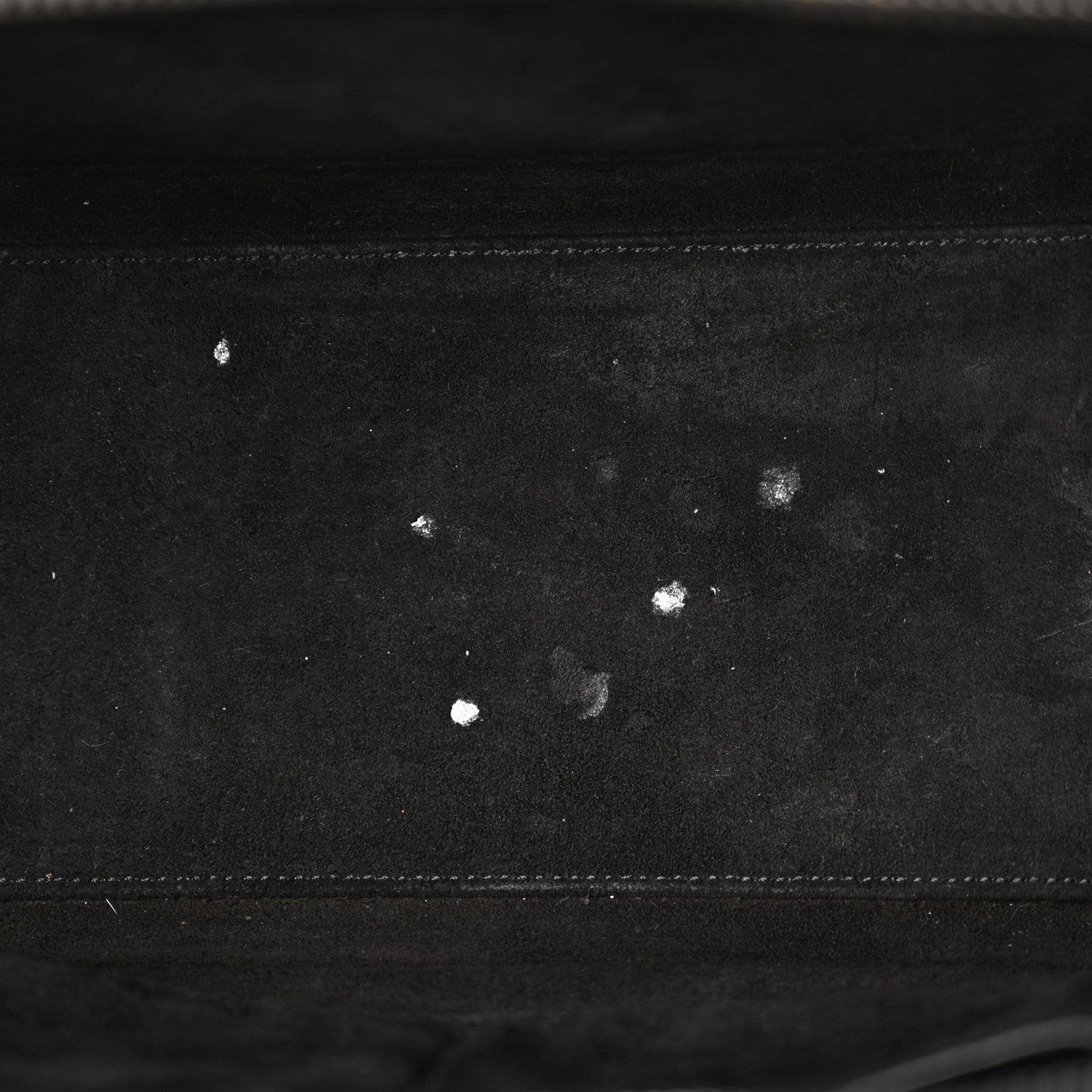 Celine Drummed Calfskin Micro Luggage Black 11 of 20