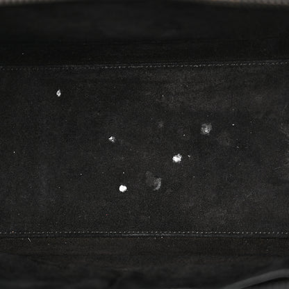 Celine Drummed Calfskin Micro Luggage Black 11 of 20