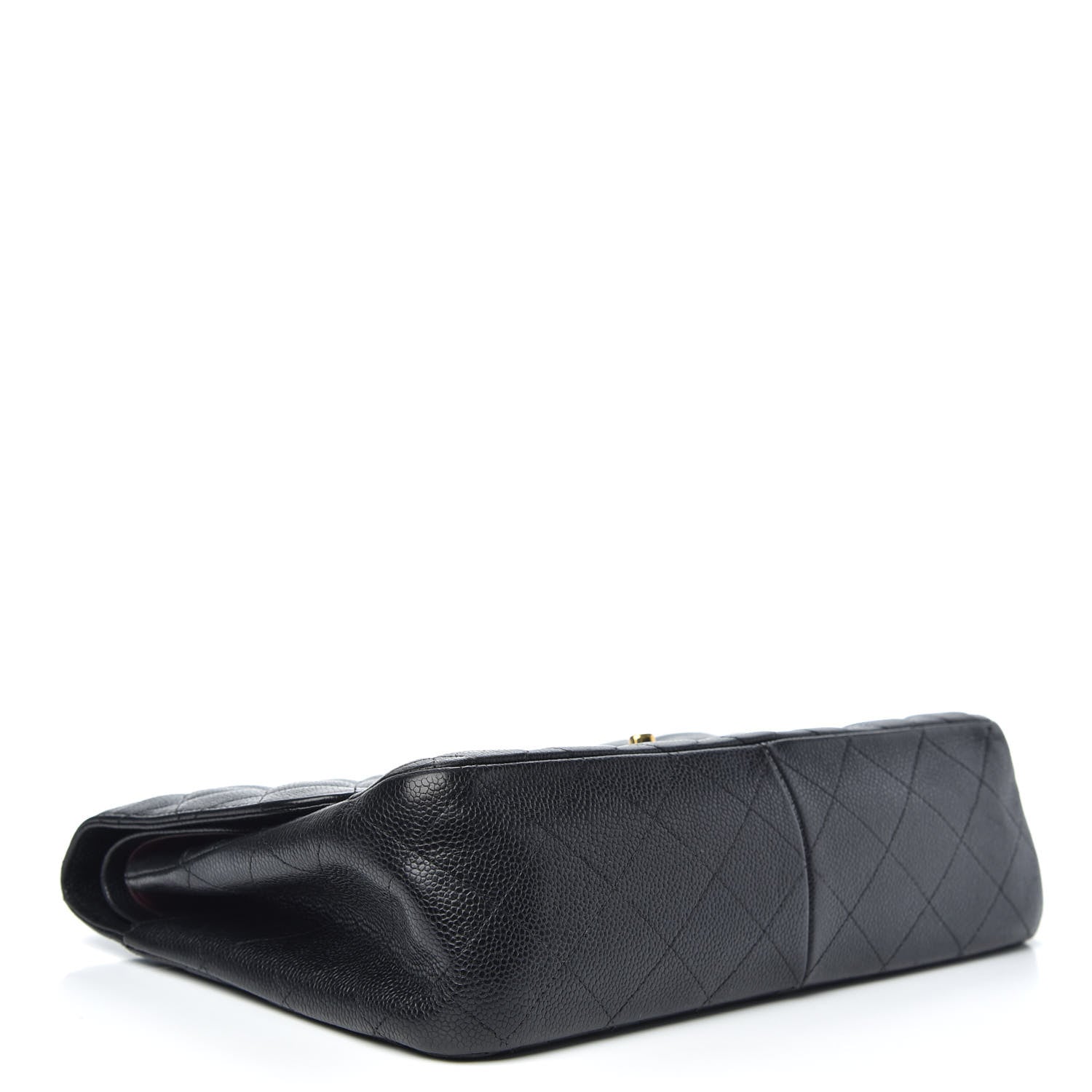 Chanel Caviar Quilted Jumbo Double Flap Black 4 of 13