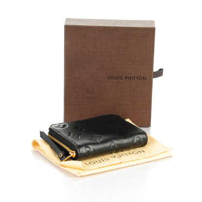 Louis Vuitton Empreinte Zippy Coin Purse Black 4 of 7