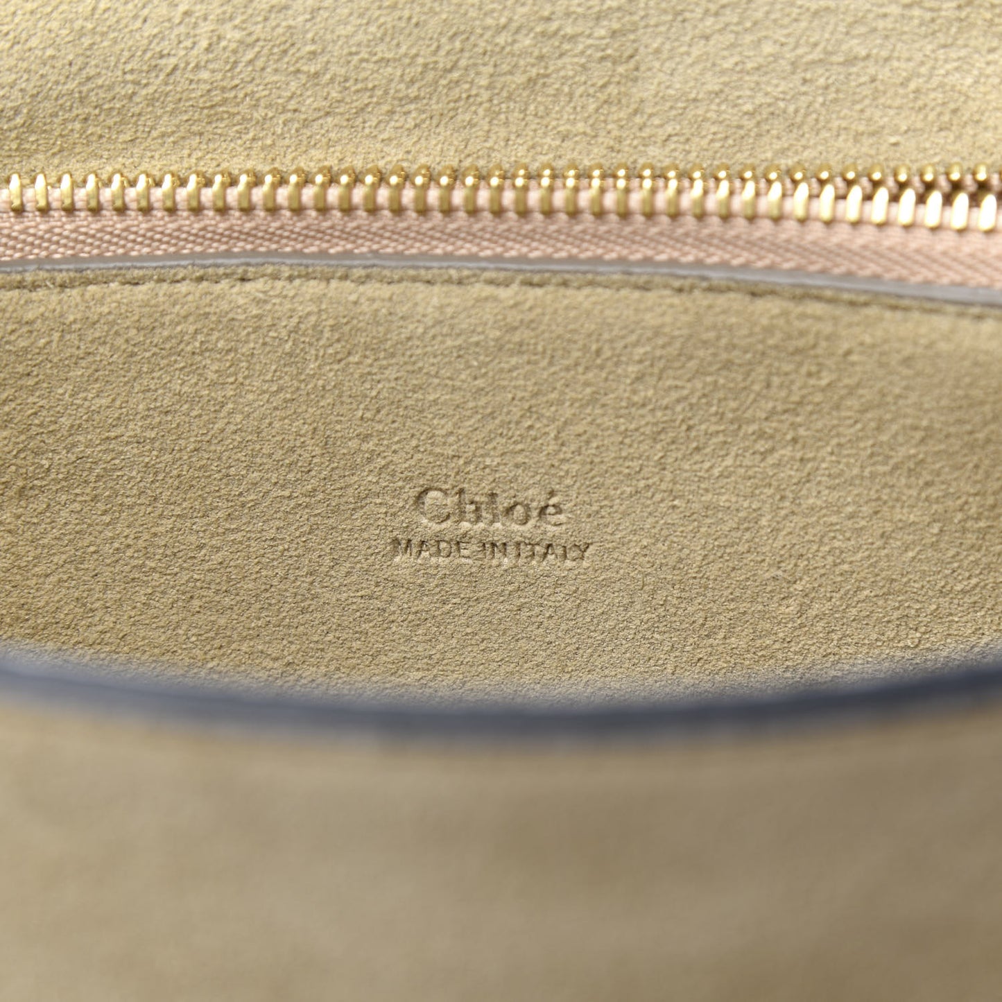 Calfskin Suede Rainbow Patchwork Medium Faye Shoulder Bag Caramel