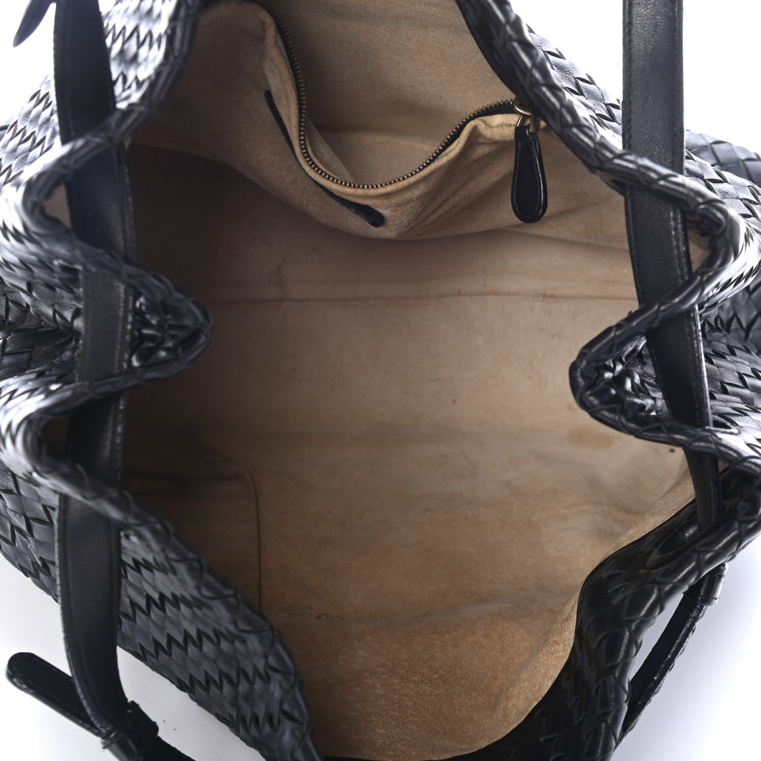 Bottega Veneta Nappa Intrecciato Medium Garda Bag Black 4 of 4