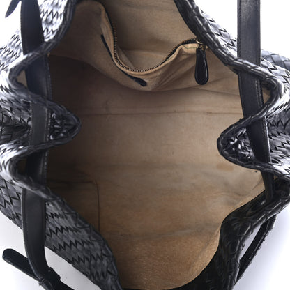 Bottega Veneta Nappa Intrecciato Medium Garda Bag Black 4 of 4