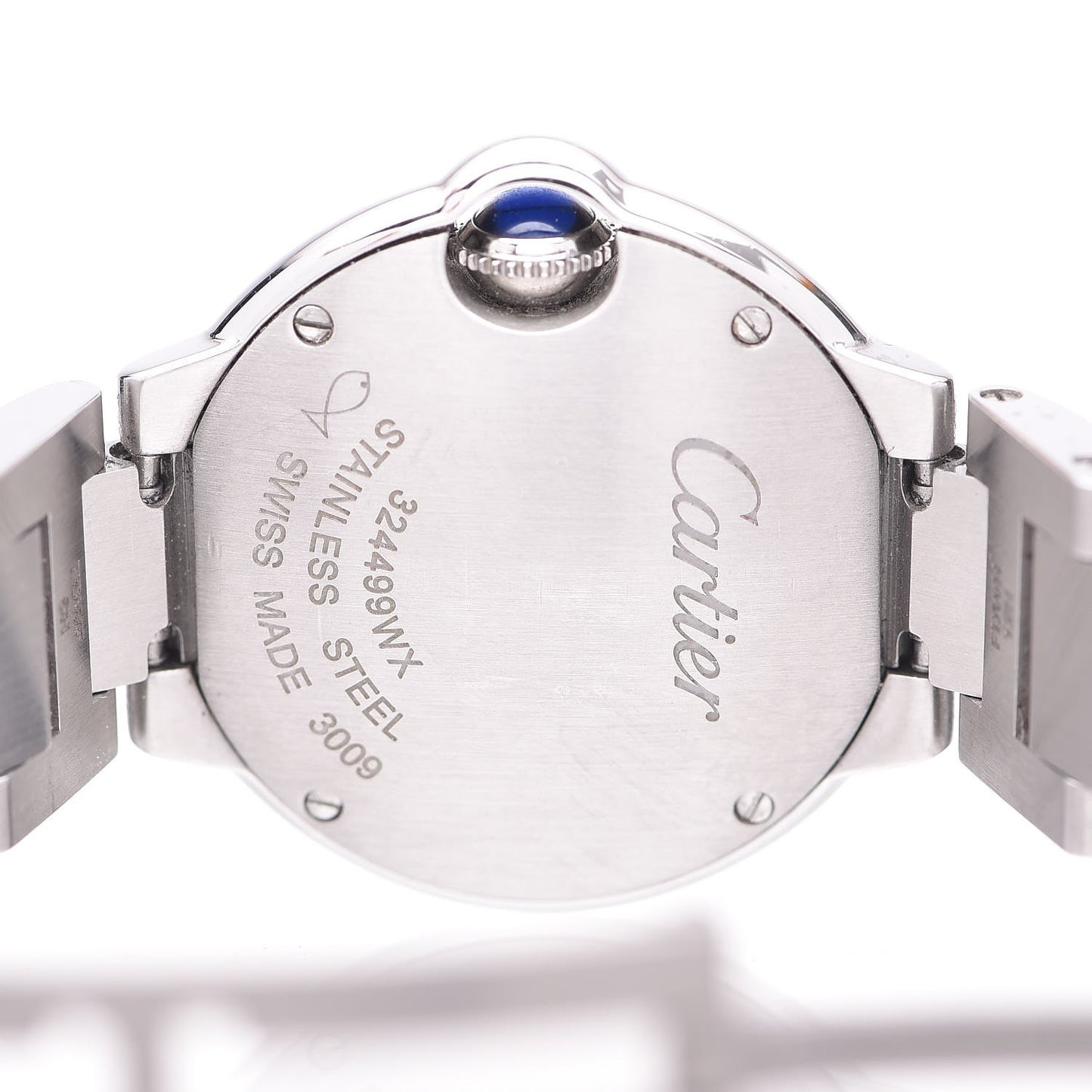 Stainless Steel 28mm Ballon Bleu De Cartier Quartz Watch Pink