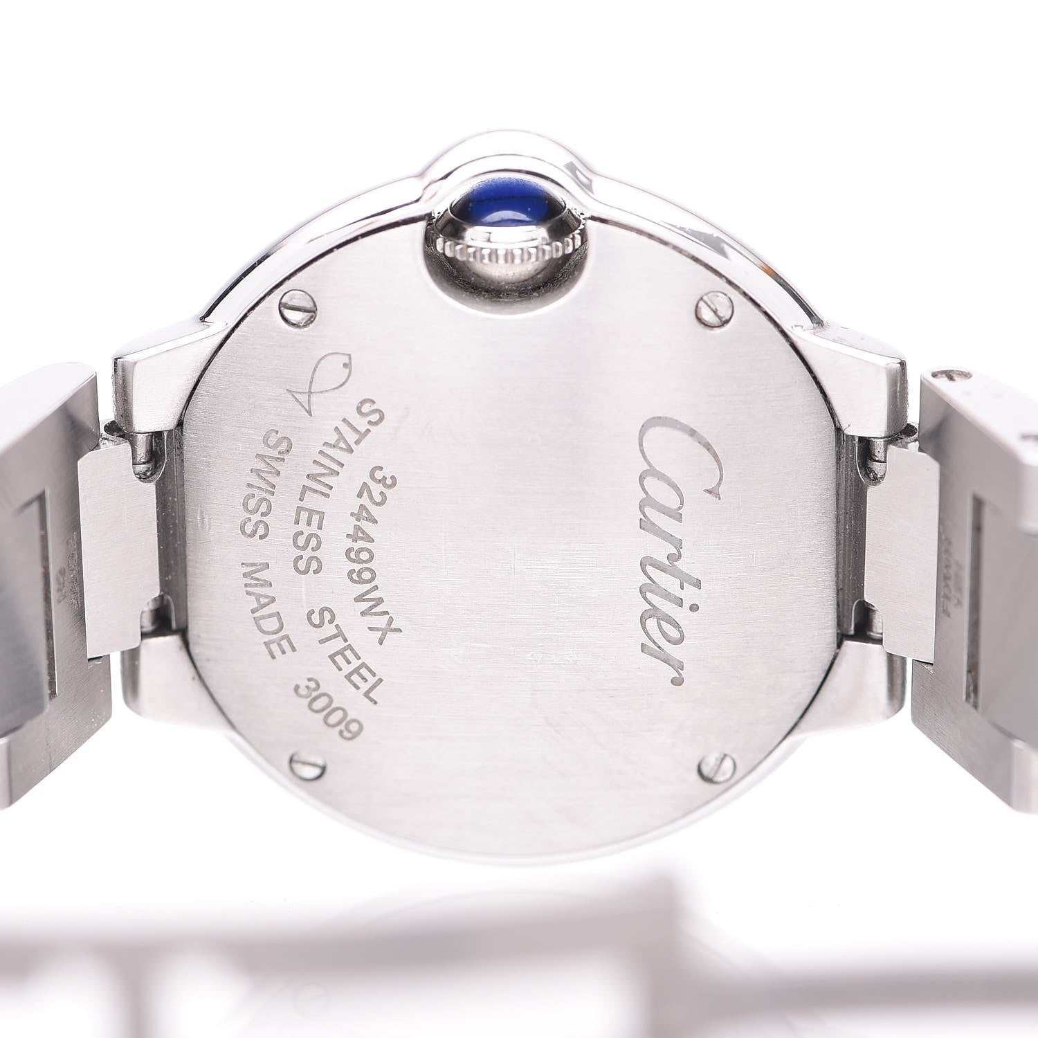 Cartier Stainless Steel 28mm Ballon Bleu De Cartier Quartz Watch Pink 6 of 10