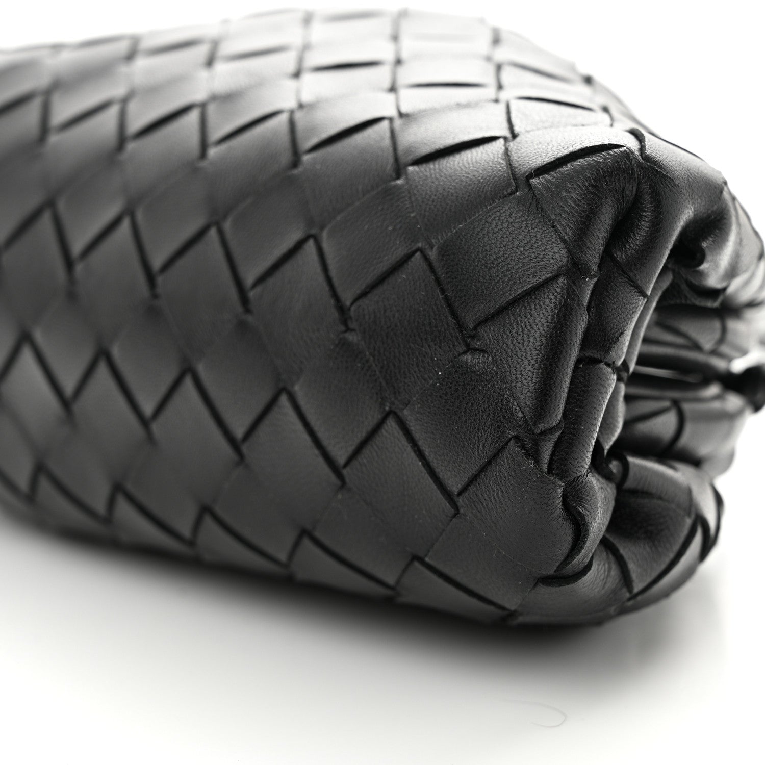 Bottega Veneta Nappa Intrecciato The Mini Pouch Black 10 of 11
