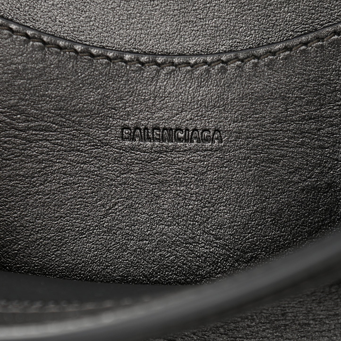 Smooth Calfskin Neo Classic Black Hardware Mini City Gunmetal