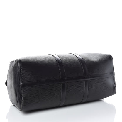 Louis Vuitton Epi Keepall 45 Black 4 of 15