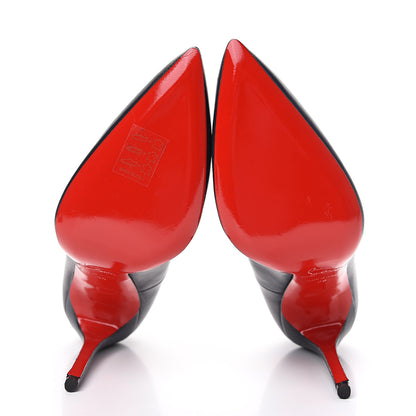Christian Louboutin Lambskin So Kate 120 Pumps 36 Navy 5 of 10