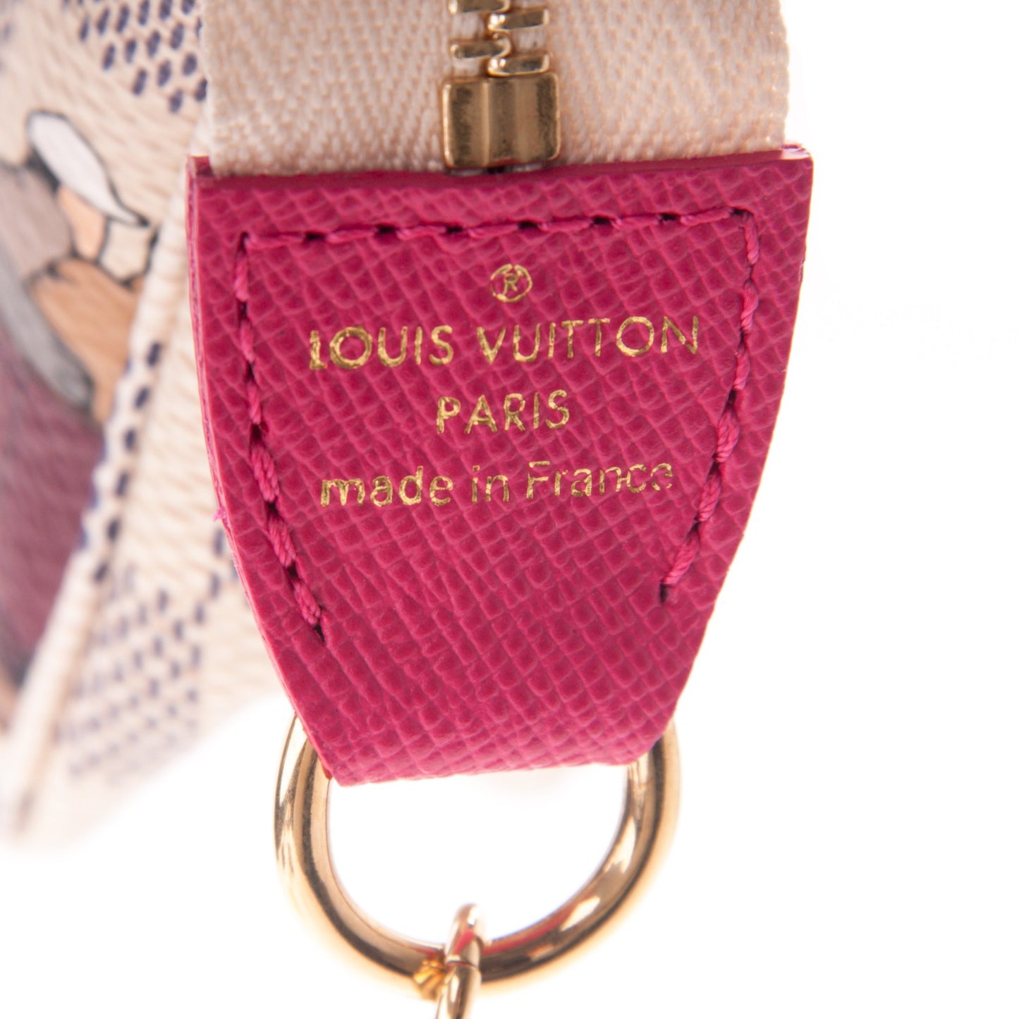 Damier Azur 2015 Christmas Animation Mini Pochette Accessories