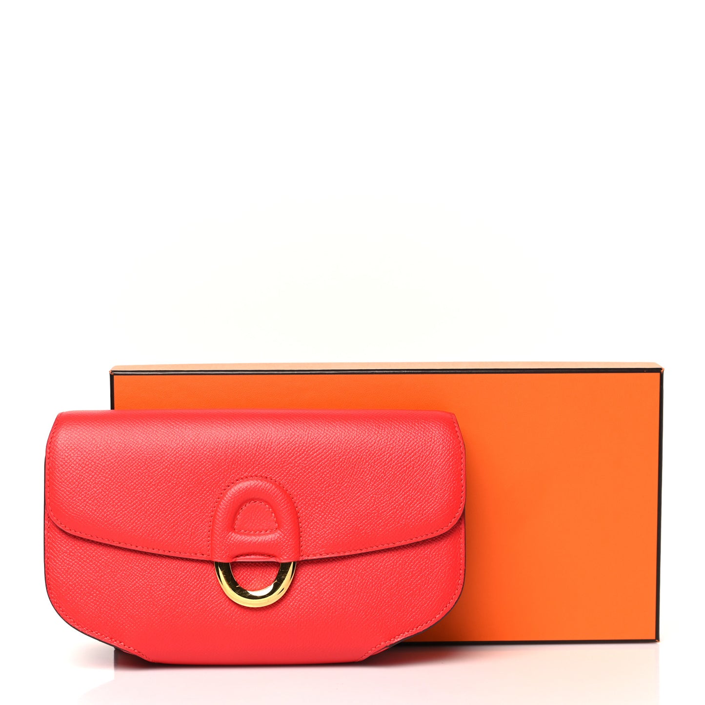 Epsom Cherche Midi Clutch Rouge Tomate